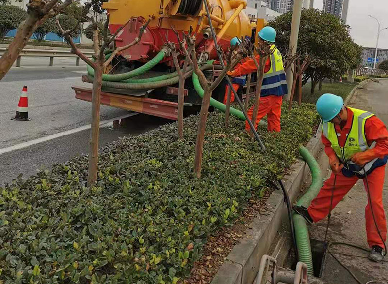 二七市政管道清淤